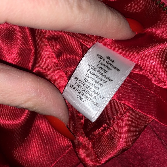 Beautiful Red Jacket - Picture 3 of 3